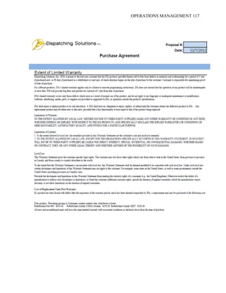 OPERATIONS MANAGEMENT 117
 