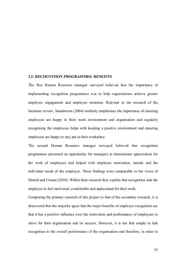 Recognition thesis image