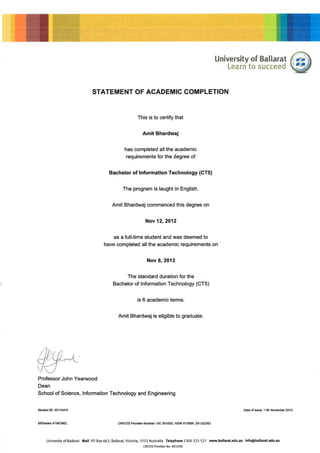 AMIT BHARADWAJ UNI DOCUMENTS