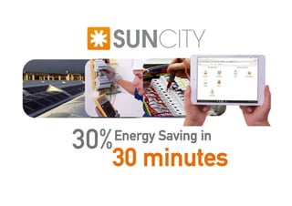 30%Energy Saving in
30 minutes
 