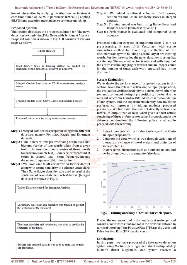Fake News Detection using Machine Learning | PDF