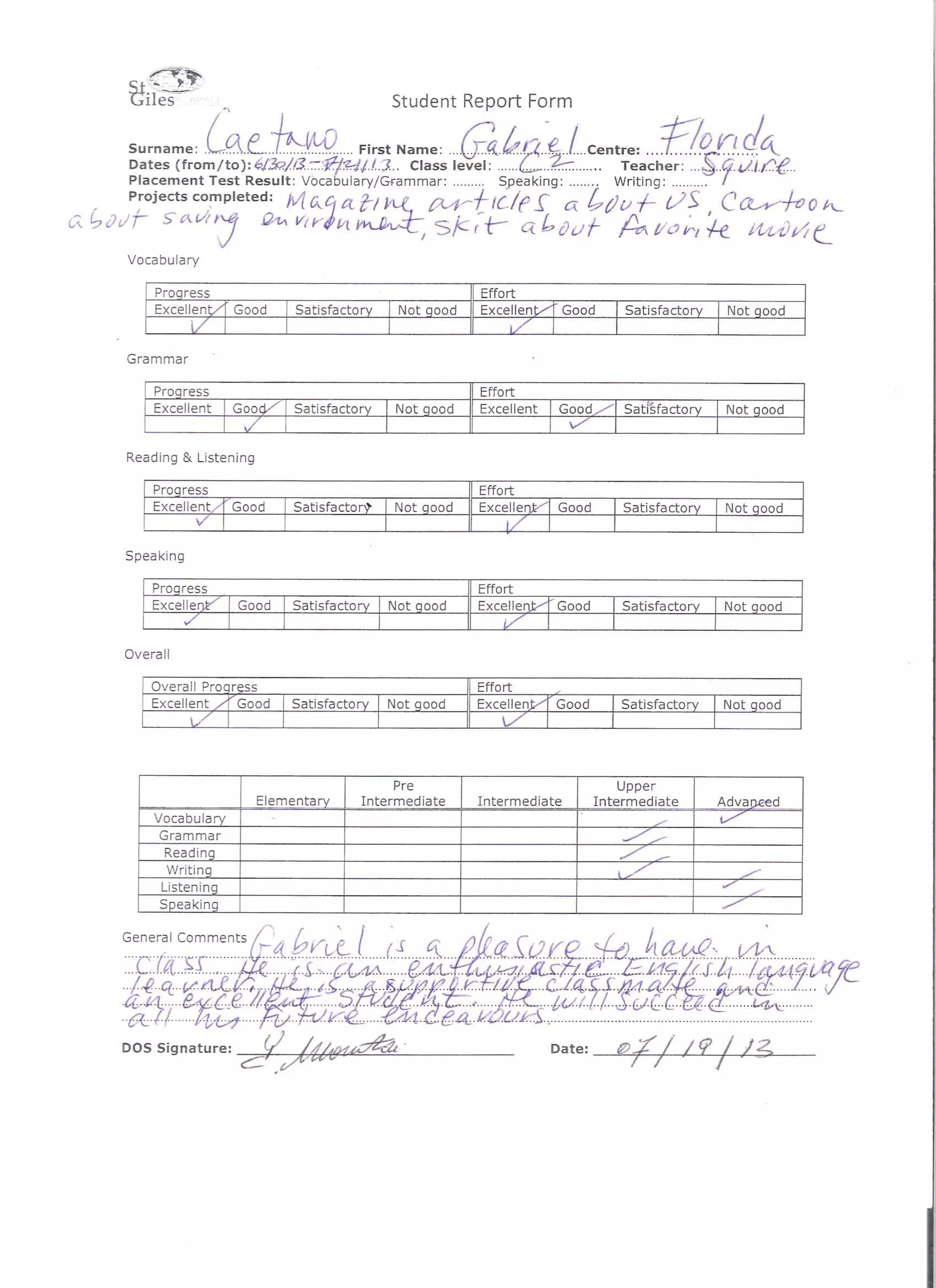 St Giles Certificate 3 001 | PDF