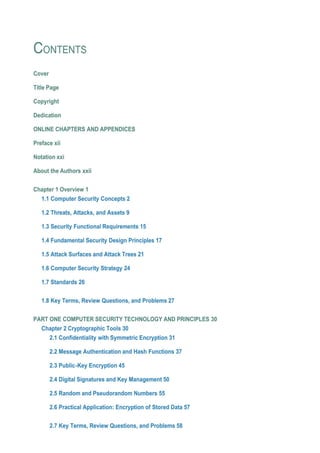 Computer Security Principles and Practice 4th Edition PDF | PDF