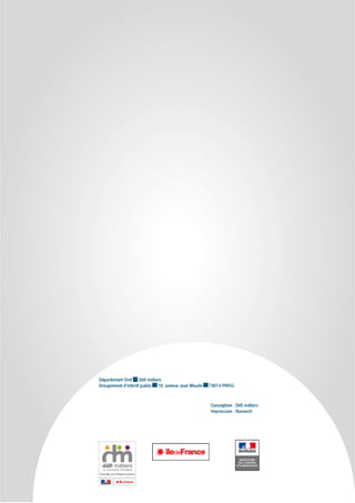 Défi métiers, le carif-oref francilien - www.defi-metiers.fr • Octobre 2015
Tableaux de bord emploi – formation
SEINE-SAINT-DENIS
17
 