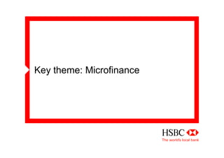 Sustainability at HSBC 