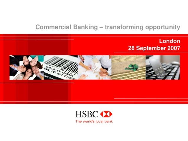 hsbc commercial banking transforming