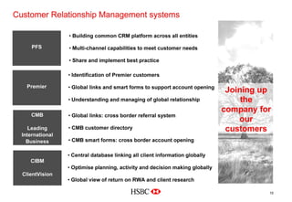 HSBC Achieving sustainable advantage and value from a global business | PDF