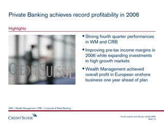 .credit Presentation slidessuiss