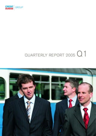 QUARTERLY REPORT 2005   Q1
 