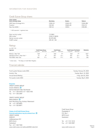 credit-suisse Quarterly Report Q3/2002