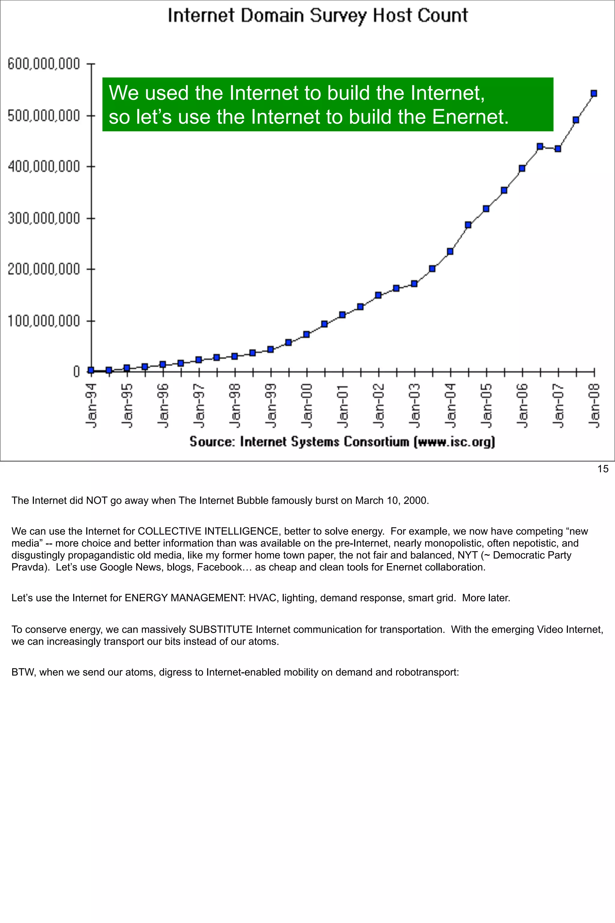 Bob Metcalfe: Internet History Applied To Solving Energy