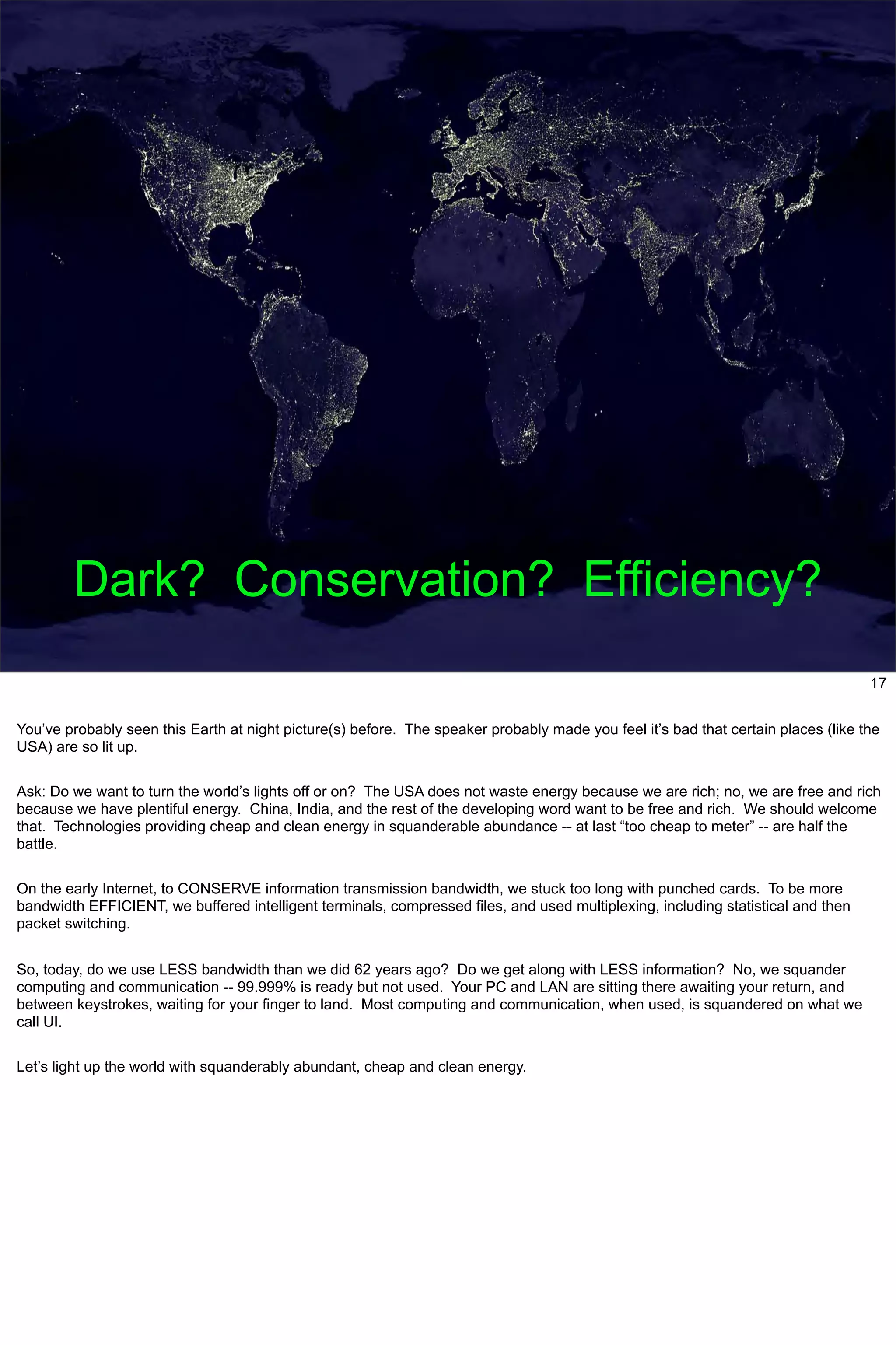 Bob Metcalfe: Internet History Applied To Solving Energy