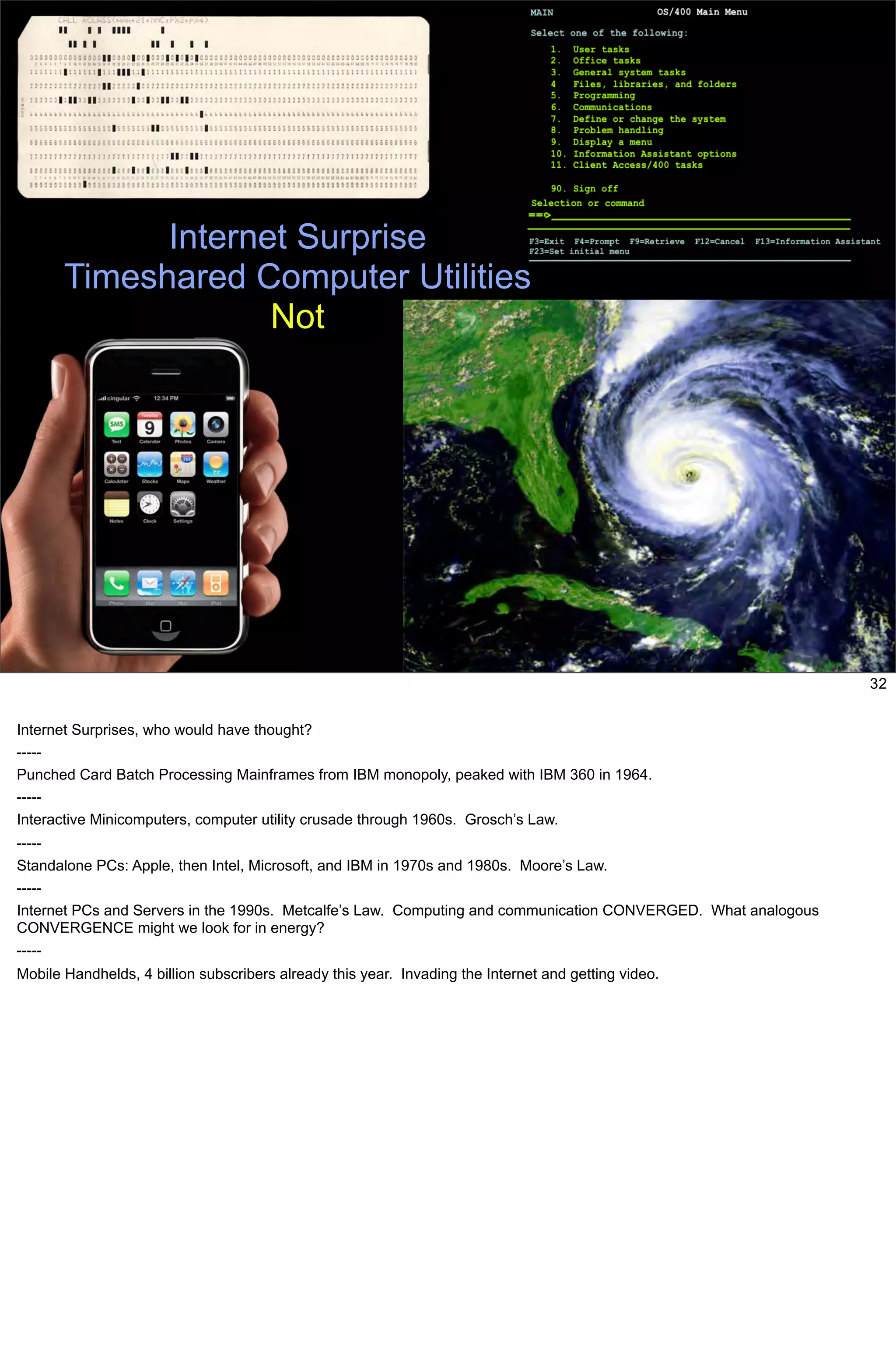Bob Metcalfe: Internet History Applied To Solving Energy