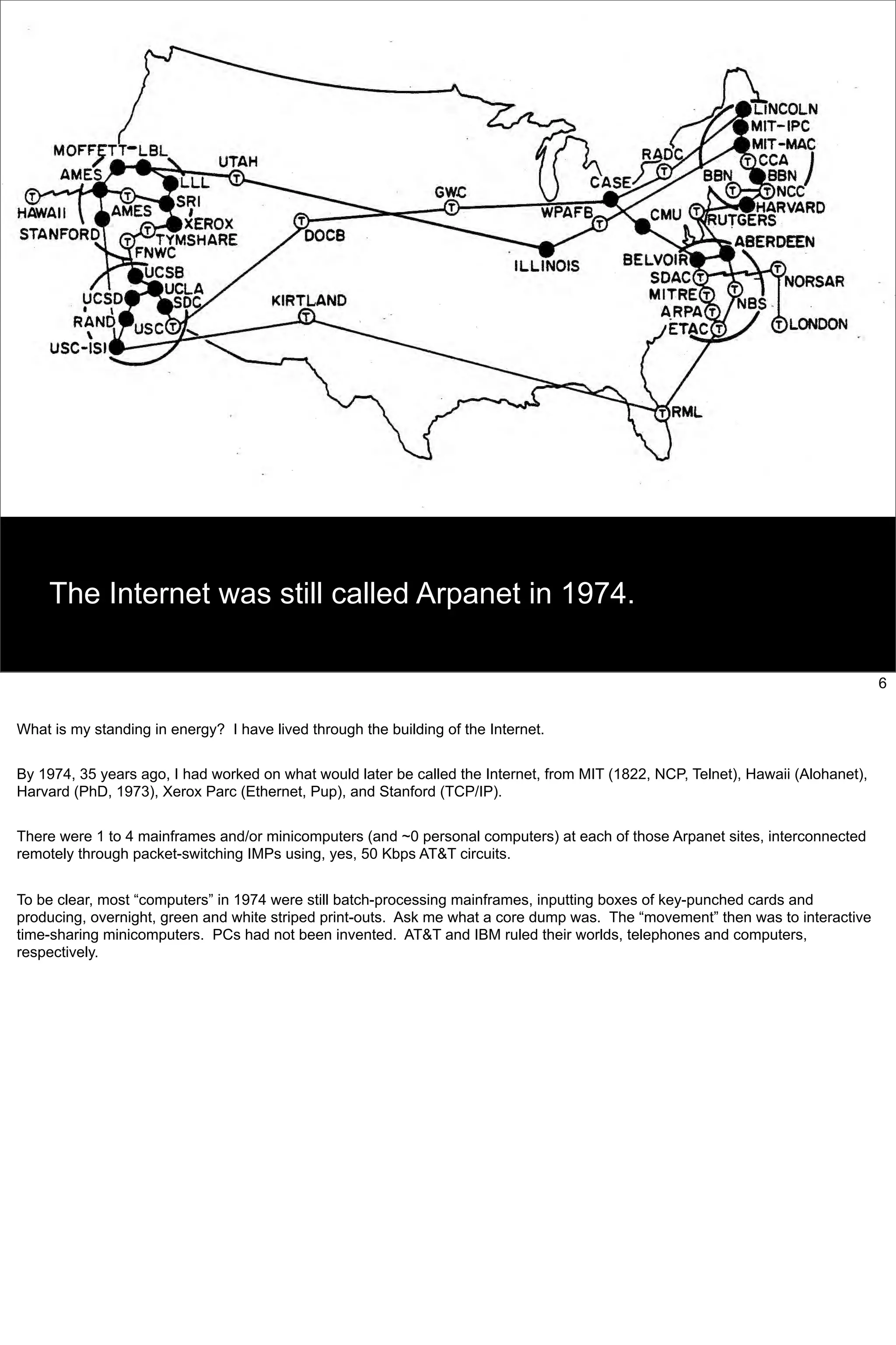 Bob Metcalfe: Internet History Applied To Solving Energy