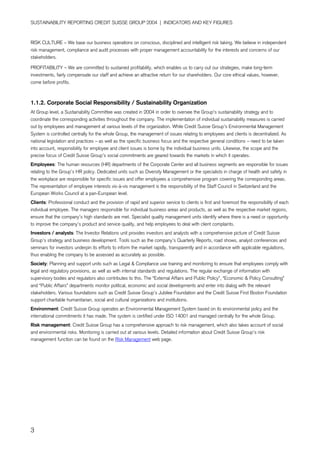 credit-suisse Performance Indicators/Ratings 2002