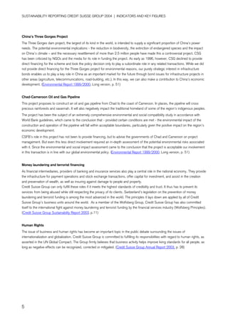 credit-suisse Performance Indicators/Ratings 2002