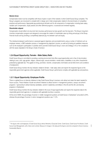 credit-suisse Performance Indicators/Ratings 2002