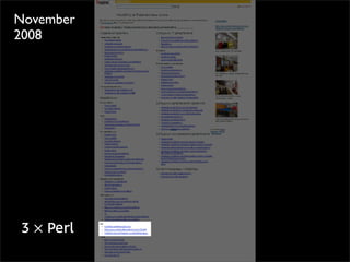 Perl behind the Wall 