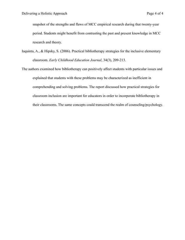 Delivering a Holistic Approach to Problem Solving in Education from a ...