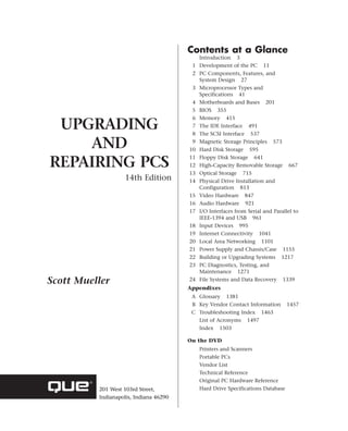 Upgrading and Repairing PCs 14th Edition Scott Mueller | PDF