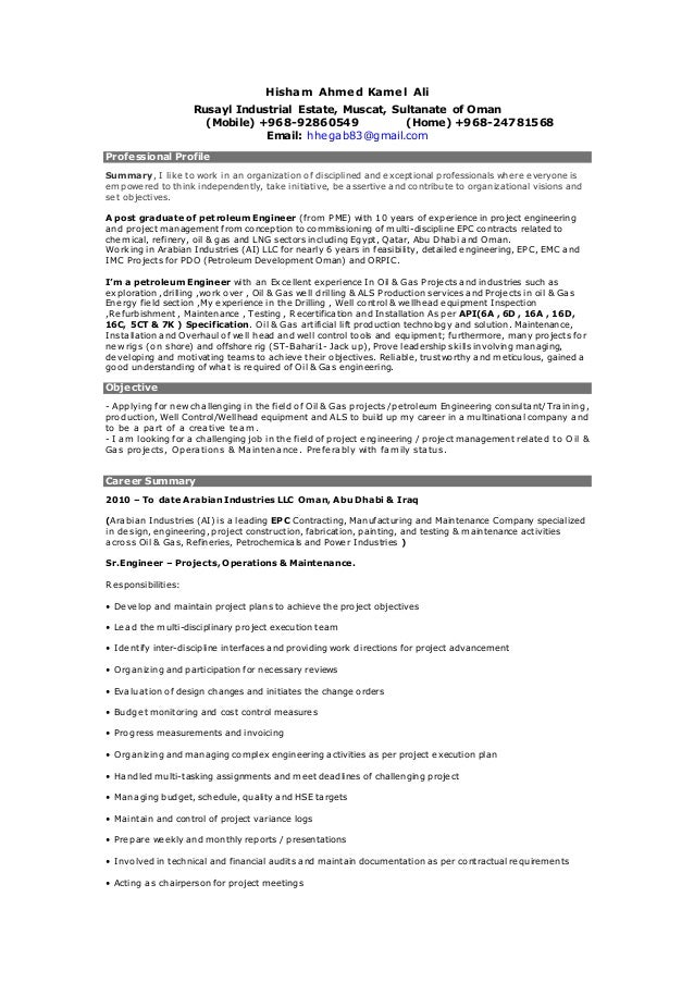 Industry petroleum resume search