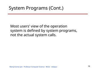 Lecture 04 - System Calls Operating System | PPT