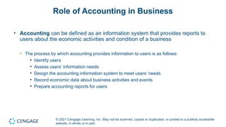 Chapter 1 introduction to business and accounting | PPTX