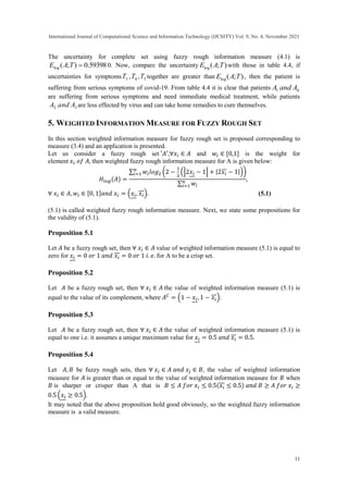 Fuzzy Rough Information Measures and their Applications | PDF