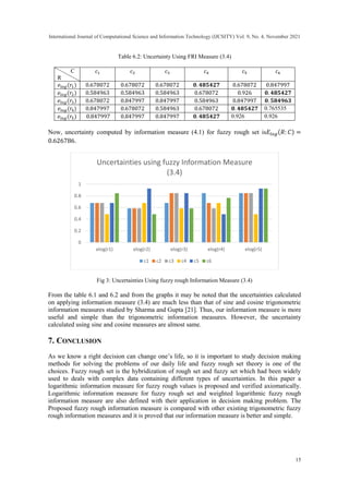 Fuzzy Rough Information Measures and their Applications | PDF