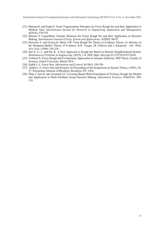 Fuzzy Rough Information Measures and their Applications | PDF