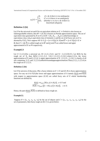Fuzzy Rough Information Measures and their Applications | PDF