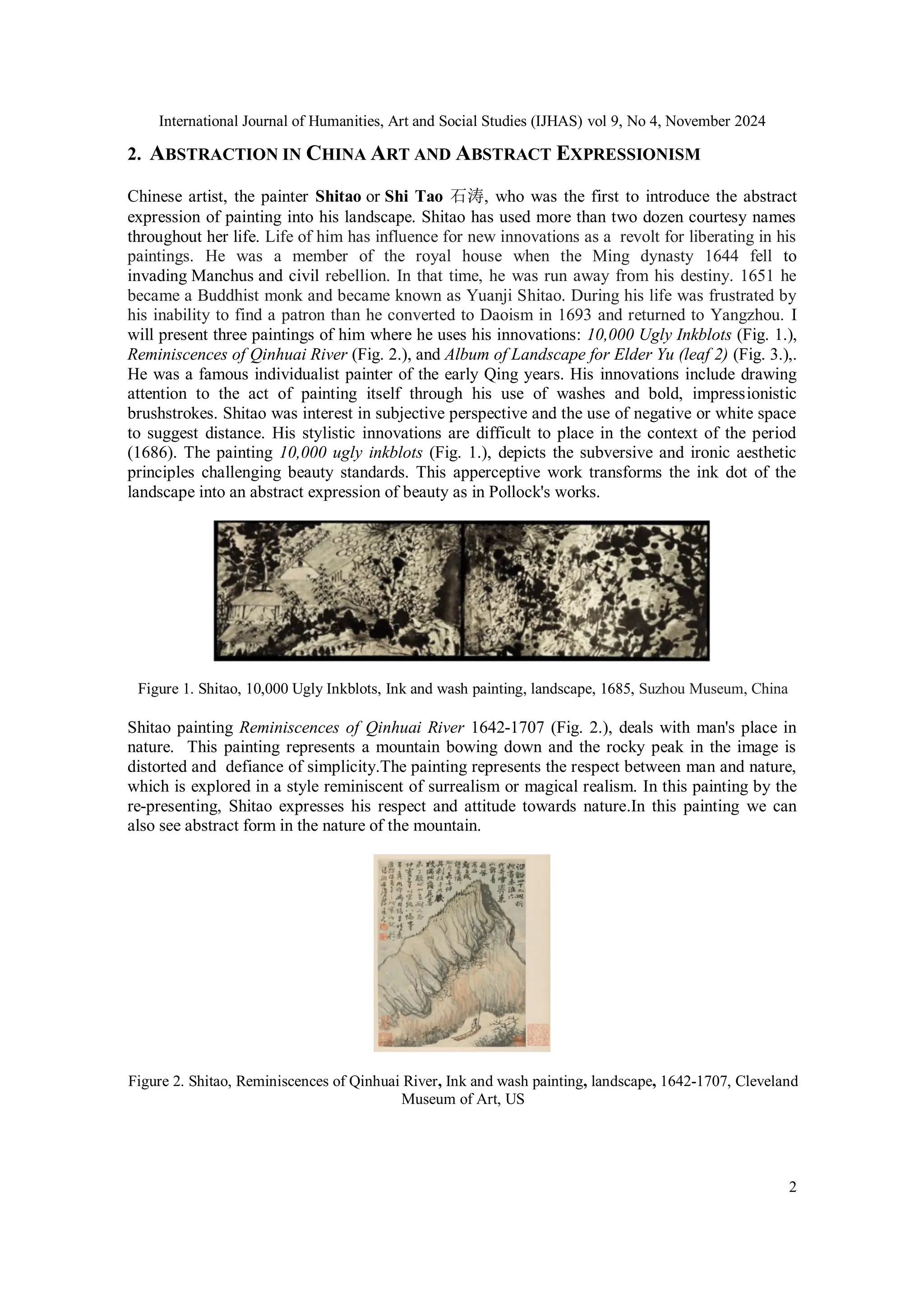 Abstraction and Development in the Art and Culture in China | PDF