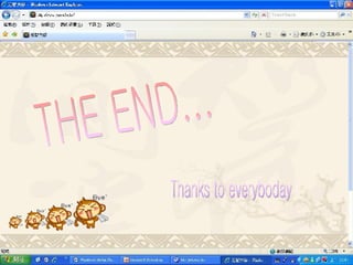 THE END... Thanks to everyboday 
