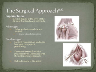 Reverse Total Shoulder Replacement, Final | PPTX