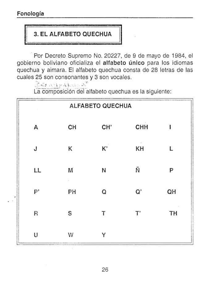 Gramatica Quechua Boliviano Normalizado