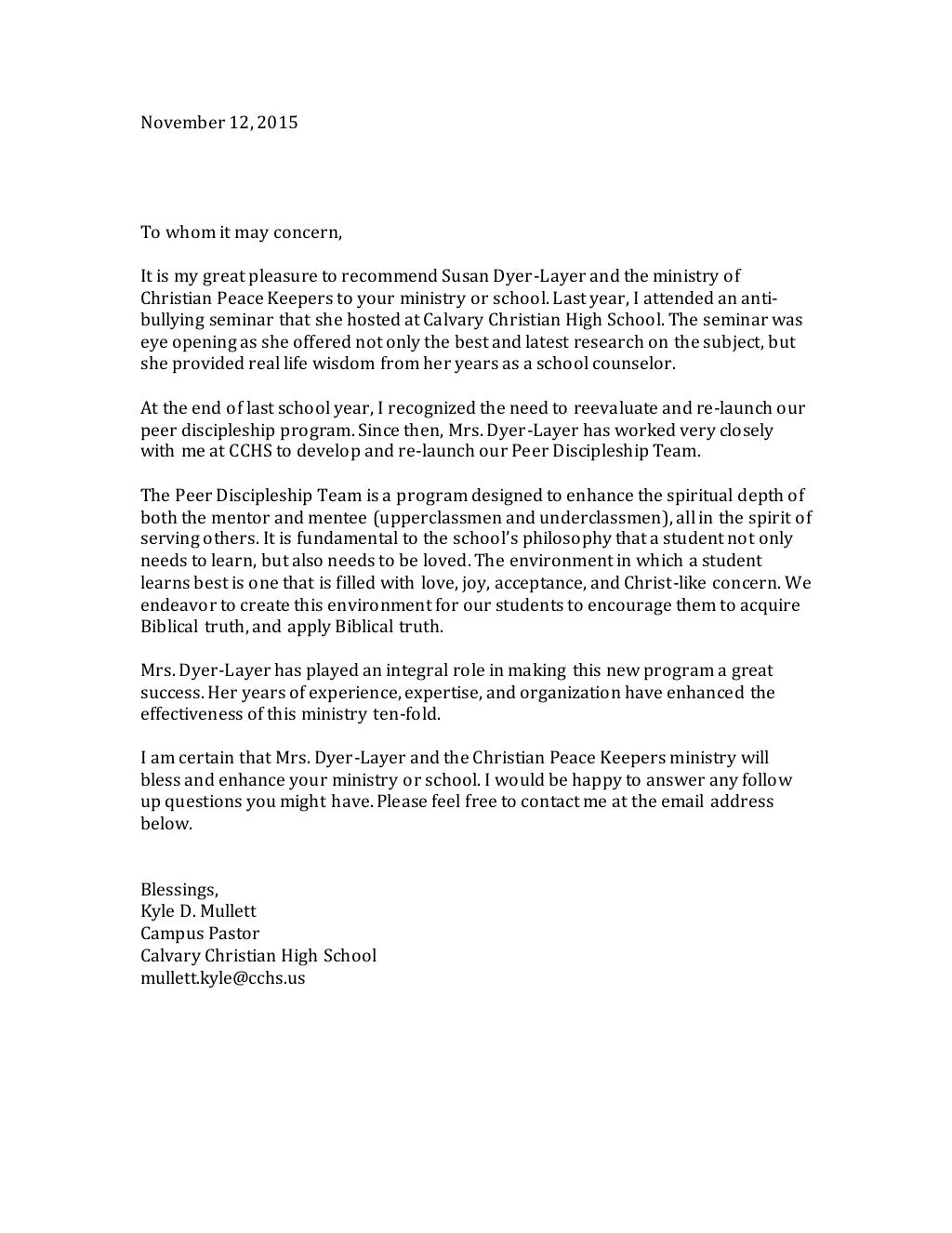 Recommendation Letter Pastor Kyle Mullett 11 12 15 recommendation-letter-pastor-kyle-mullett-11-12-15