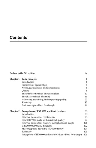 ISO 9000 quality systems handbook 5th ed Edition David Hoyle | PDF