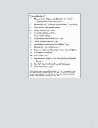ford  2006 Annual Report