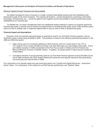 ford  2006 Annual Report