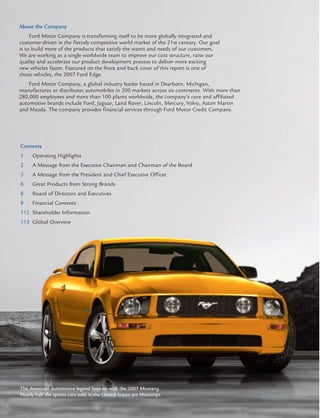 ford  2006 Annual Report