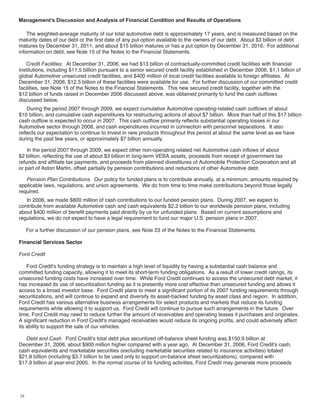 ford  2006 Annual Report