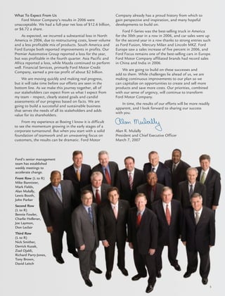 ford  2006 Annual Report