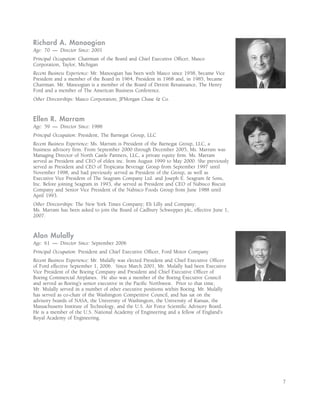 ford 2007 Proxy Statement