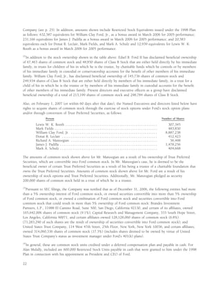 ford 2007 Proxy Statement