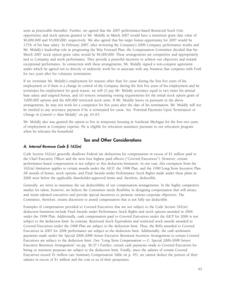 ford 2007 Proxy Statement