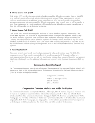 ford 2007 Proxy Statement