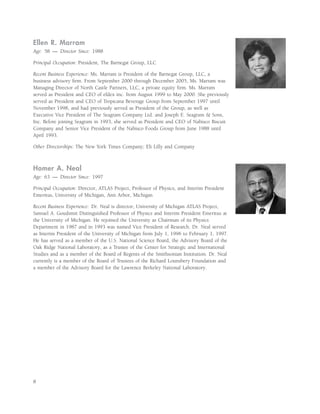 ford 2006 Proxy Statement