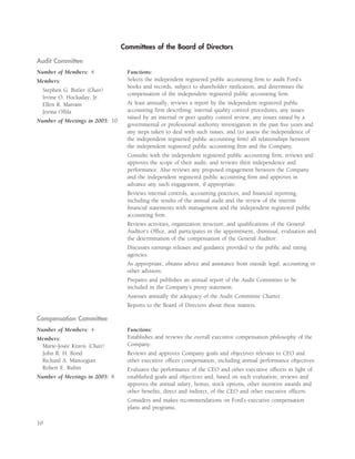 ford 2006 Proxy Statement