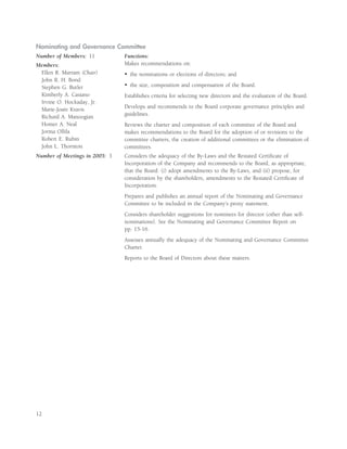 ford 2006 Proxy Statement