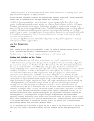 ford 2006 Proxy Statement